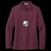 Women's Silk Touch Long Sleeve Polo Thumbnail