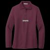 Women's Silk Touch Long Sleeve Polo Thumbnail