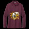 Women's Silk Touch Long Sleeve Polo Thumbnail