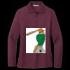 Women's Silk Touch Long Sleeve Polo Thumbnail