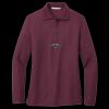 Women's Silk Touch Long Sleeve Polo Thumbnail