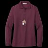 Women's Silk Touch Long Sleeve Polo Thumbnail