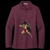 Women's Silk Touch Long Sleeve Polo Thumbnail