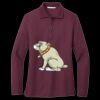 Women's Silk Touch Long Sleeve Polo Thumbnail