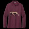 Women's Silk Touch Long Sleeve Polo Thumbnail