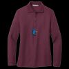 Women's Silk Touch Long Sleeve Polo Thumbnail