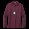 Women's Silk Touch Long Sleeve Polo Thumbnail