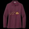 Women's Silk Touch Long Sleeve Polo Thumbnail