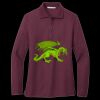 Women's Silk Touch Long Sleeve Polo Thumbnail