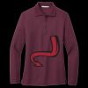 Women's Silk Touch Long Sleeve Polo Thumbnail