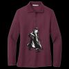 Women's Silk Touch Long Sleeve Polo Thumbnail