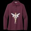 Women's Silk Touch Long Sleeve Polo Thumbnail