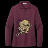 Women's Silk Touch Long Sleeve Polo Thumbnail