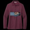 Women's Silk Touch Long Sleeve Polo Thumbnail