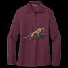 Women's Silk Touch Long Sleeve Polo Thumbnail