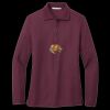 Women's Silk Touch Long Sleeve Polo Thumbnail