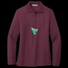 Women's Silk Touch Long Sleeve Polo Thumbnail
