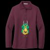 Women's Silk Touch Long Sleeve Polo Thumbnail