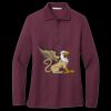Women's Silk Touch Long Sleeve Polo Thumbnail
