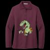 Women's Silk Touch Long Sleeve Polo Thumbnail