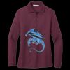 Women's Silk Touch Long Sleeve Polo Thumbnail