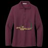 Women's Silk Touch Long Sleeve Polo Thumbnail