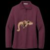 Women's Silk Touch Long Sleeve Polo Thumbnail