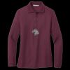 Women's Silk Touch Long Sleeve Polo Thumbnail