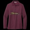Women's Silk Touch Long Sleeve Polo Thumbnail