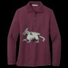 Women's Silk Touch Long Sleeve Polo Thumbnail