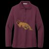 Women's Silk Touch Long Sleeve Polo Thumbnail
