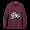 Women's Silk Touch Long Sleeve Polo Thumbnail