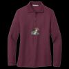 Women's Silk Touch Long Sleeve Polo Thumbnail