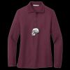Women's Silk Touch Long Sleeve Polo Thumbnail