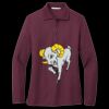 Women's Silk Touch Long Sleeve Polo Thumbnail