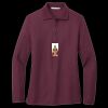 Women's Silk Touch Long Sleeve Polo Thumbnail