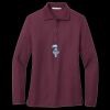 Women's Silk Touch Long Sleeve Polo Thumbnail