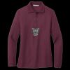 Women's Silk Touch Long Sleeve Polo Thumbnail