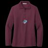 Women's Silk Touch Long Sleeve Polo Thumbnail