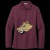 Women's Silk Touch Long Sleeve Polo Thumbnail