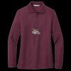 Women's Silk Touch Long Sleeve Polo Thumbnail