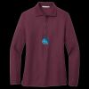 Women's Silk Touch Long Sleeve Polo Thumbnail