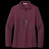 Women's Silk Touch Long Sleeve Polo Thumbnail