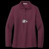Women's Silk Touch Long Sleeve Polo Thumbnail
