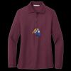 Women's Silk Touch Long Sleeve Polo Thumbnail