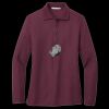 Women's Silk Touch Long Sleeve Polo Thumbnail