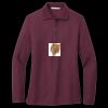 Women's Silk Touch Long Sleeve Polo Thumbnail