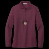 Women's Silk Touch Long Sleeve Polo Thumbnail