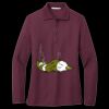 Women's Silk Touch Long Sleeve Polo Thumbnail