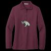 Women's Silk Touch Long Sleeve Polo Thumbnail